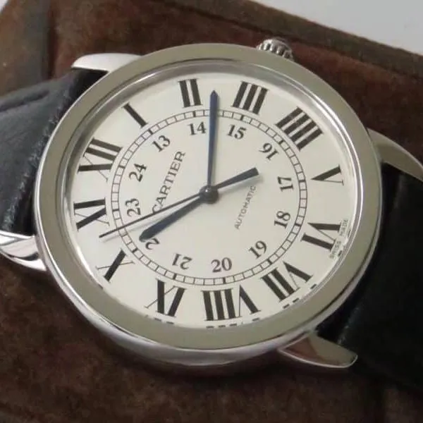 Cartier London Series 36mm watch review front view