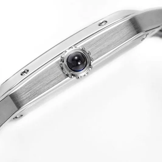 Cartier high-quality watch Cartier Santos SANTOS-DUMONT series WSSA0022 couple watch side view