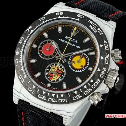 1:1replica watch ANT factory Rolex Daytonawhite dial4130front live photo