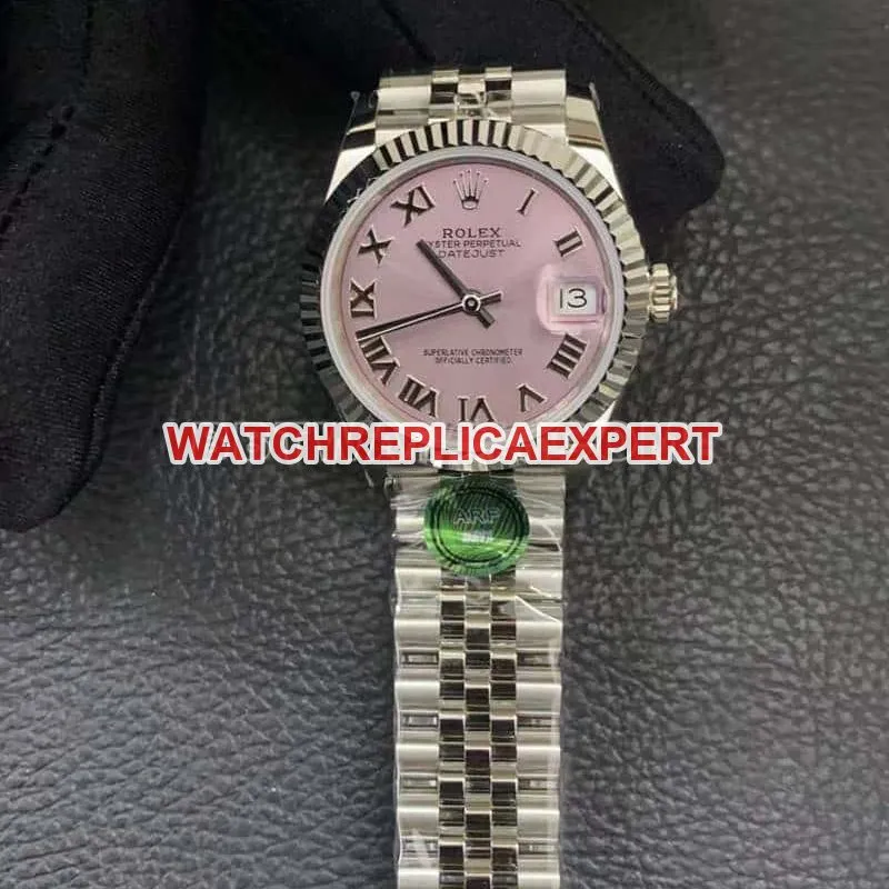 ARF FactoryRolex log 1:1super powder plate 31mm five rows of links 278274side live photo