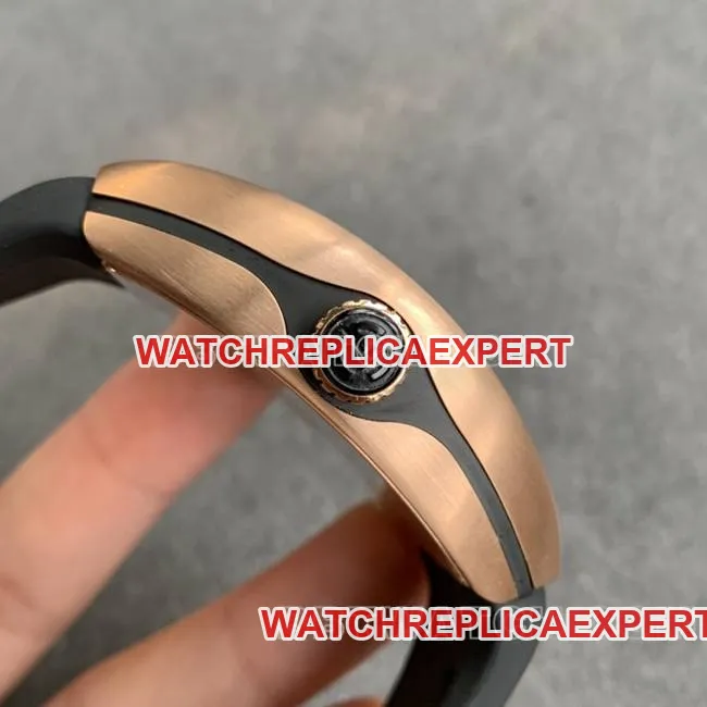 Frank Muller ABF factory top-tier watch V45black dial gold case leather braceletbraceletlive photos