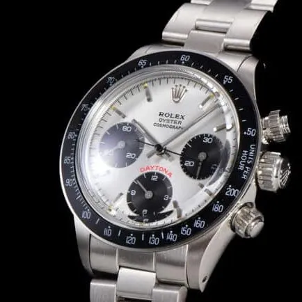 top-tier watch Rolex manual chronographmovementwhite dial men's retro series watch detail shots