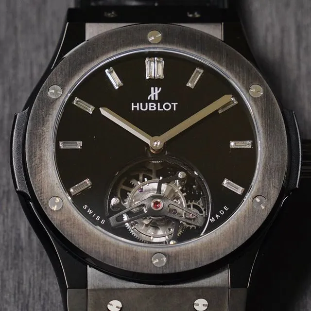 Hublotsuper watch (Hublot) classic fusion series tourbillon watch clasp picture