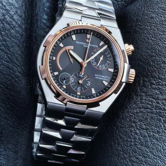 top-tier watch KR factory across the world Vacheron Constantinrose goldblack dial47450side live photo