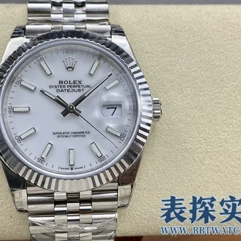 VSRolex log top-tiersuper clone41MM watch_How much does it cost_Pictures_How is the workmanship Side view