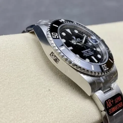 top-tiersuper cloneAR super masterpiece Rolex latest 41mm Black Submariner men's watch clasp picture