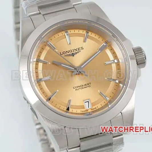 AF FactoryLongines Concas 1:1super gold plate L3.430.4.62.6caseback live photo