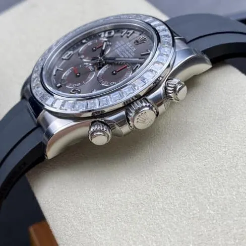 Side view of big factory high-quality C factory Rolex Gray Demon Daytona4130movement40mm men's watch