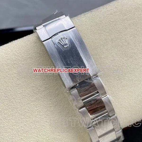 Rolex collectible watch ARF Factory log 41mm aperture gray plate 3235 steel bracelet model side live photo