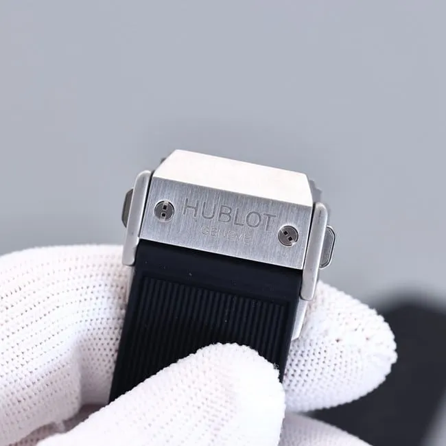 top-tier replicaHublot soul series light brown dial black rubber bracelet