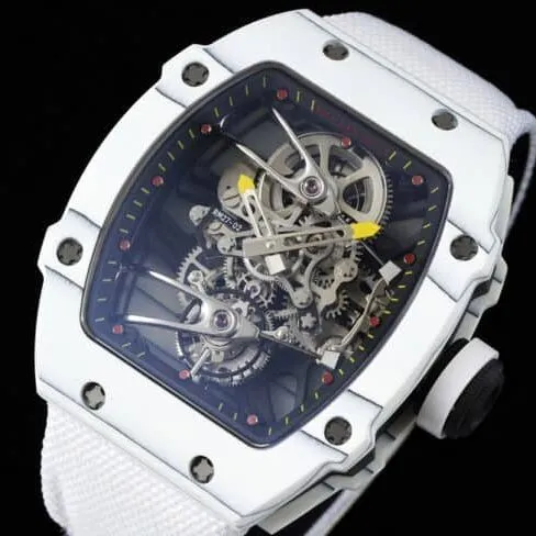 Richar Mille Style Sports Tourbillon Men's Wristwatch Caseback Photo