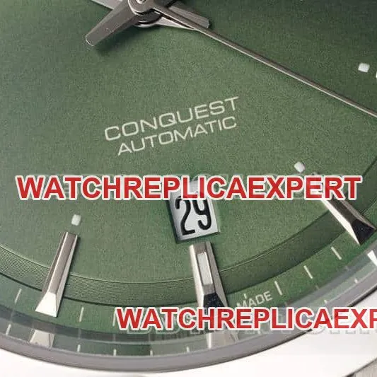 AF FactoryLongines Concas super clonegreen dial rubber model L3.830.4.02.9front live photo