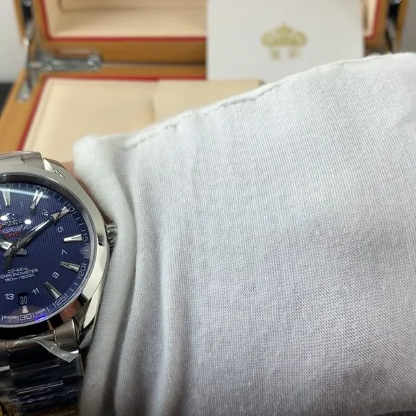 Omega Seamaster Seamaster Aqua Terra Worldtimer 41mm 41mm Blue Men Automatic