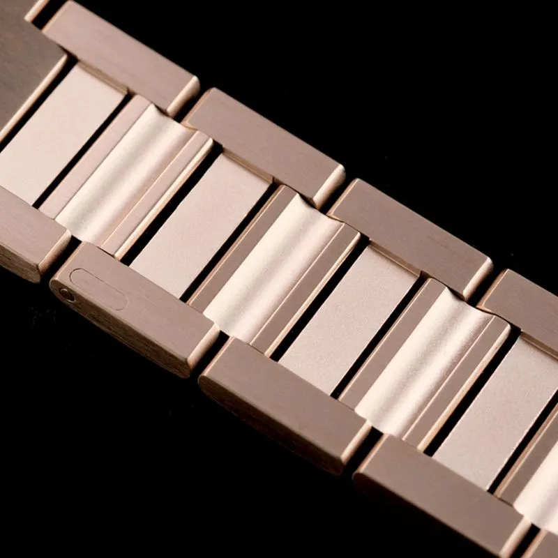 Cartiertop-tiersuper watch Pasha series ladies full automatic movement white face rose gold watch clasp picture