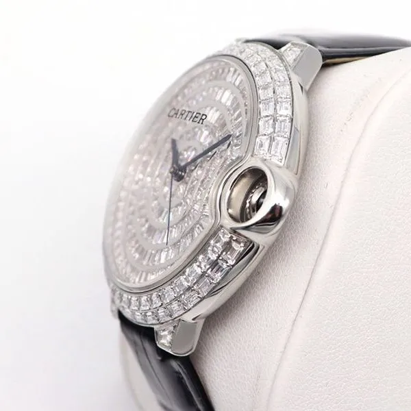 Cartier Blue Balloon Square Diamond Full Star Watch Strap Pictures