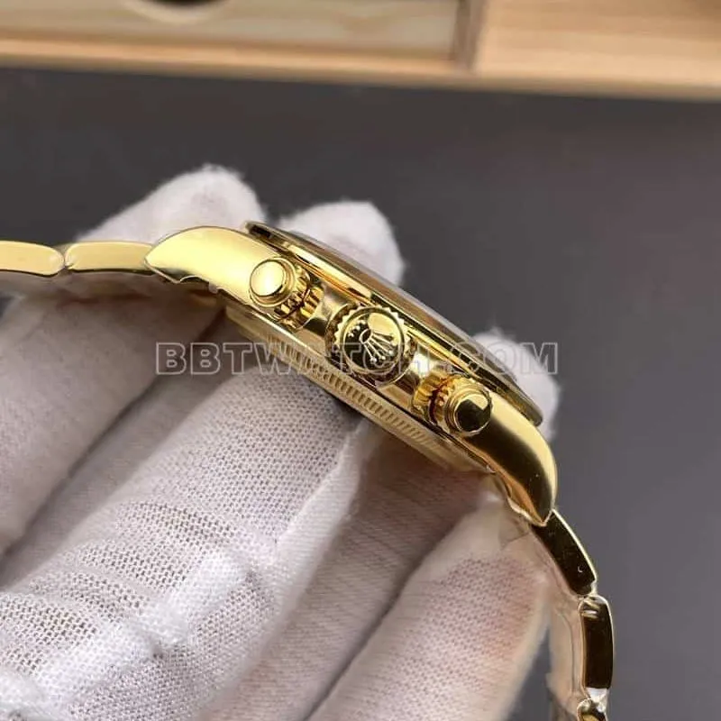 VSRolexDaytona1:1super gold plate4131yellow gold126508clasplive photos