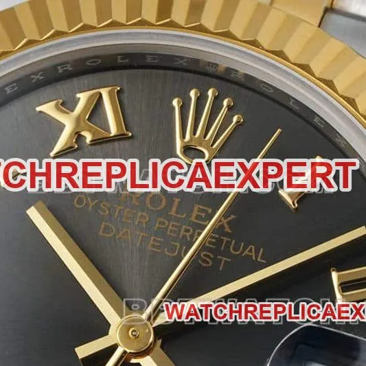ARF FactoryRolex log top-tier 1:1super cloneblack dial31mm gold five grid link 278273