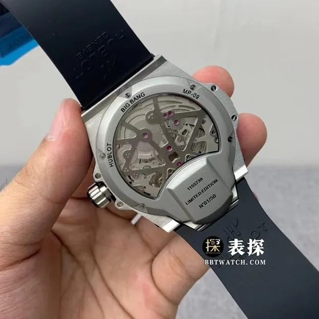 Hublot ceiling, handed down watch, side view