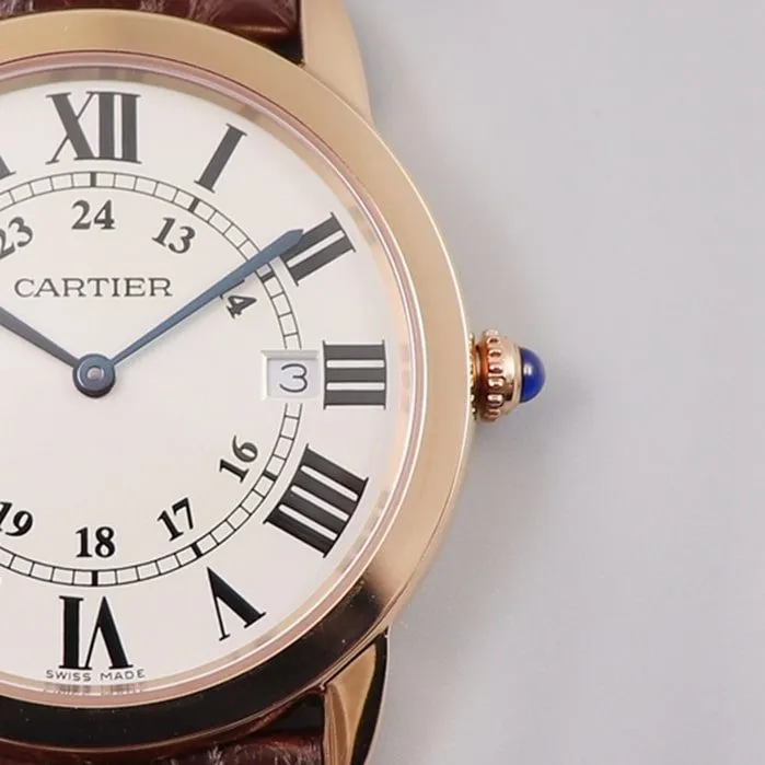 Cartier London series couple watch side view