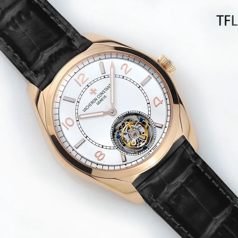 Vacheron Constantintop-tier watch Wulu type series automatic tourbillon men's watch side view