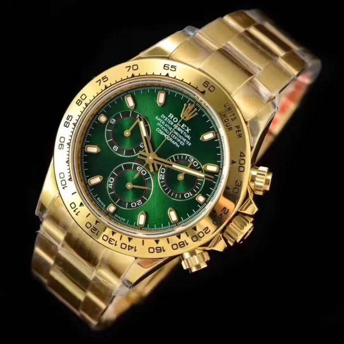 Rolex Green Goldie Top with Finest Factory