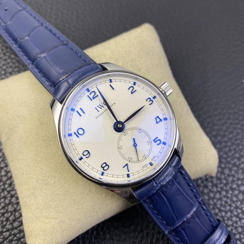 YL Factory IWC Watch Portuguese Automatic Small Seconds Men's Mechanical Wristwatch Side View