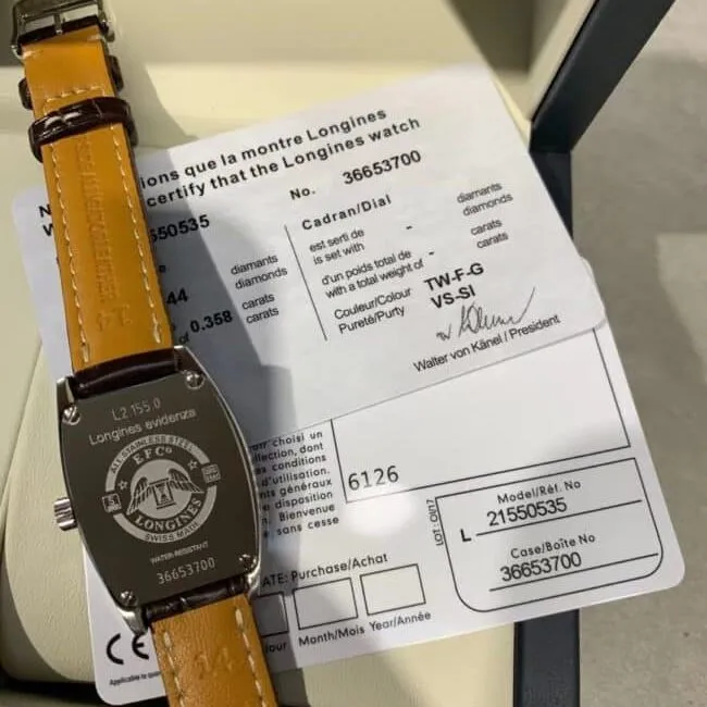 Longines Military Flag: Classic Elegance