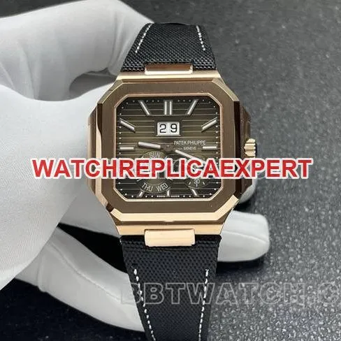 watch P1 factory Patek PhilippeCUBITUS light blue dial5822P-001front live photo