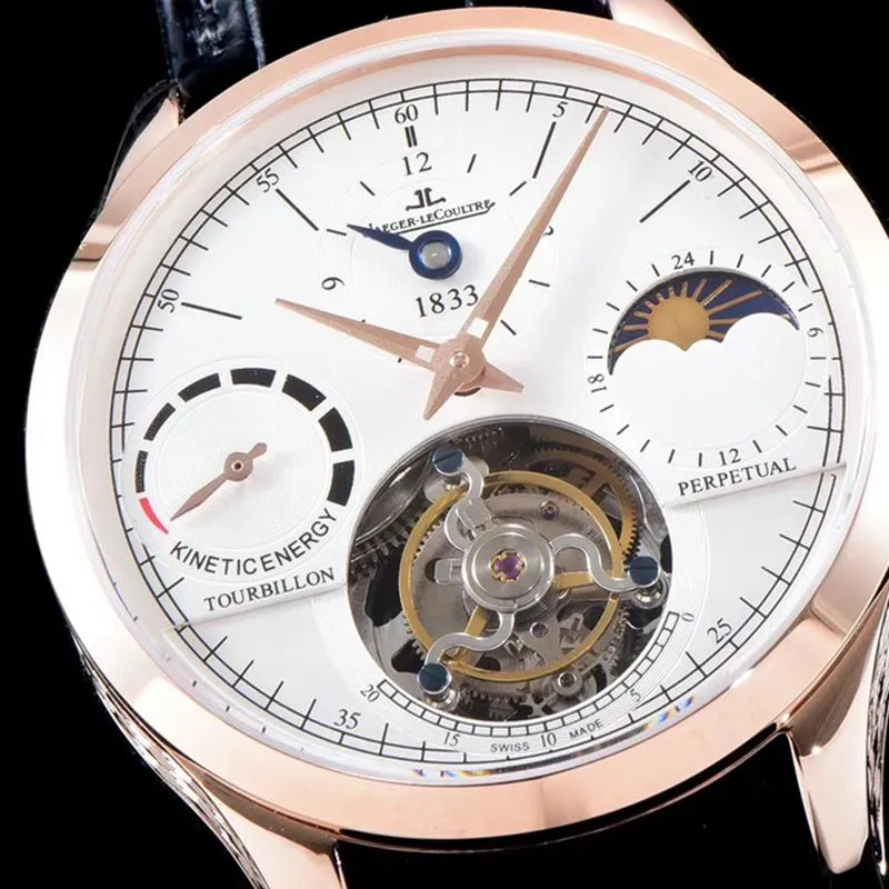 Jaeger-LeCoultre Watch Master Series Q5046520 Automatic True Tourbillon Men's Watch detail shots