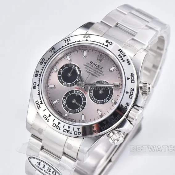 Factory C Rolex Daytona1:1super silver gray plate steel bracelet model m116509-0072braceletlive photos