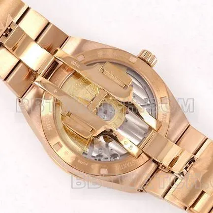 top-tier watch PPF Factory across the world Vacheron Constantingreen dialrose gold4500Vbraceletlive photos