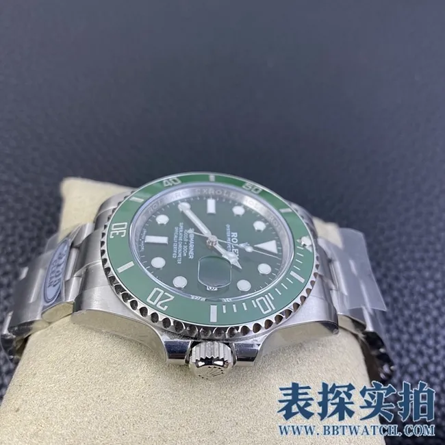 Factory C Rolex Starbucks Submarinertop-tier green bezel watch _Price_Pictures_How about the quality Bottom cover