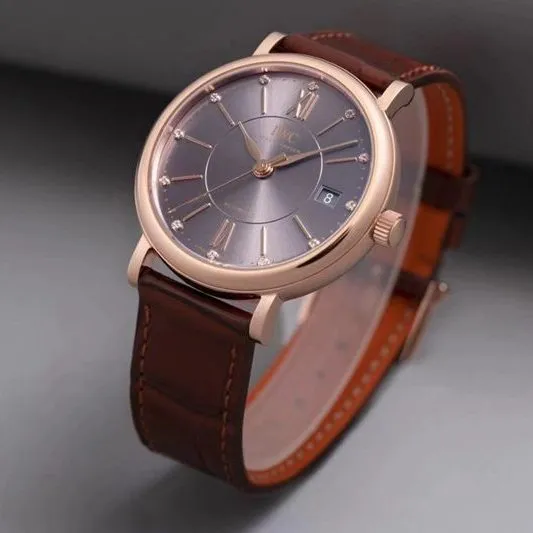 Side view of IWCsuper top-tierladies' watch, Portofino top-tierladies' watch for women