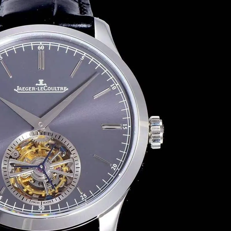 Jaeger-LeCoultre watch master 1662451 series Cal798 automatic genuine tourbillon men's watch front view
