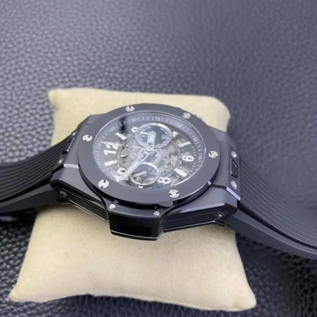 top-tier replicaHublot watch BIG BANG Unico Big Bang series color ceramic watch movement picture