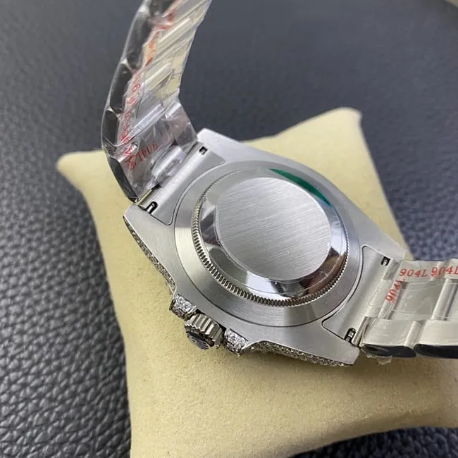 Rolextop-tier fully automatic movementSubmariner series red plate steel bracelet watch clasp picture