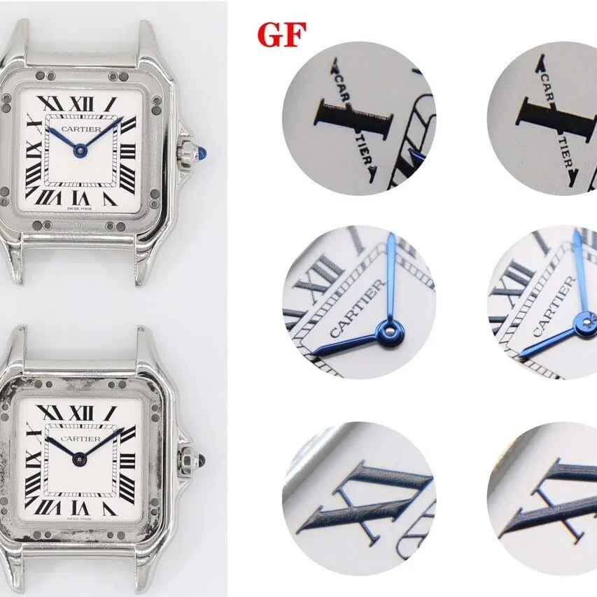 GF FactoryCartiertop-tier watch Cheetah WSPN0016 real and fake comparison review appearance live photos