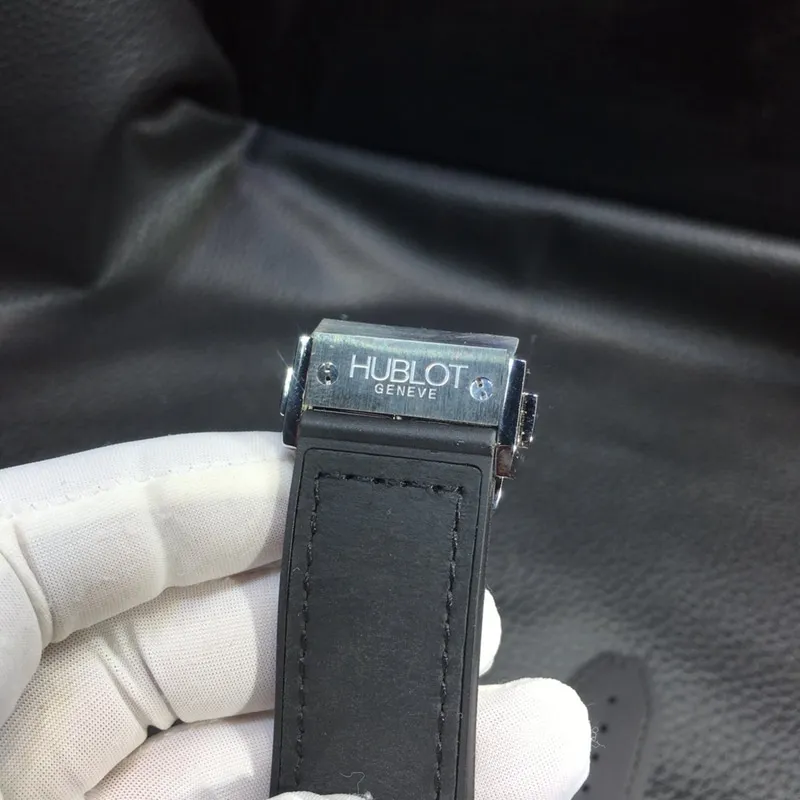 Hublot tattoo stainless steel with South African diamonds side view
