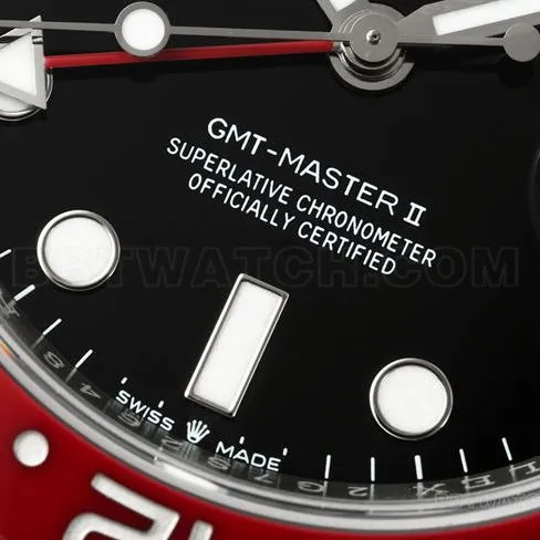 collectible watch RICH factory GMT-MasterRolex blue red circle 126710lumelive photos