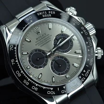 Rolex Daytona M116519ln-0027 Gray Dial: N