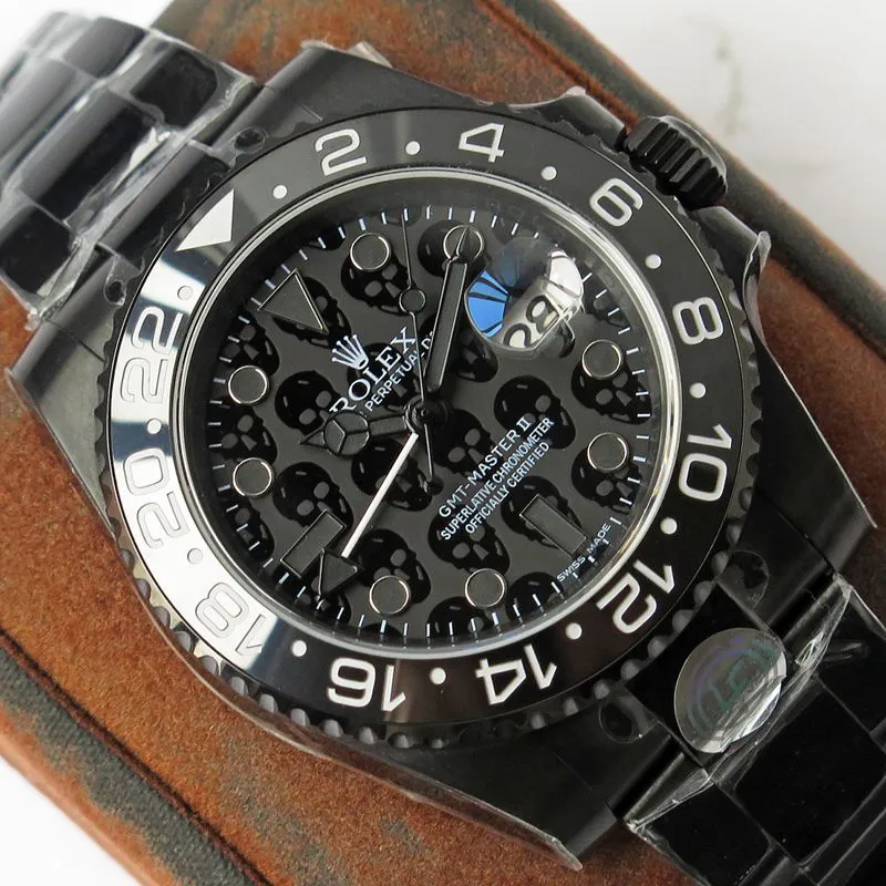 Rolexreplica watch GMT-Master type REVENGE Milgauss revenge series limited edition men's mechanical watch side view