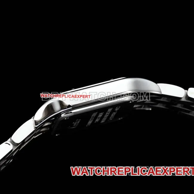 1:1replica watch BBa factory cheetah Cartierwhite dialsteel braceletquartzcaseback live photo