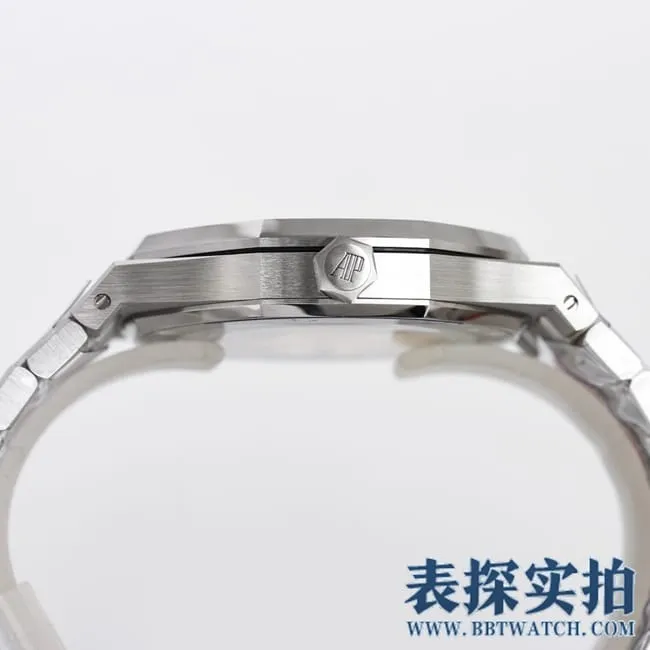 OR factory new product Audemars Piguet white steel top-tier replicaRoyal OakAp15400st watch_price_picture_quality side