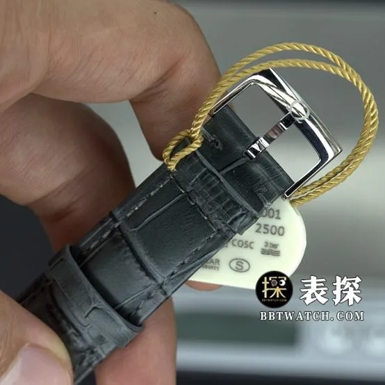 MKS FactoryOmega Die Fei top-tier watch white dial gold needle leather strap model pictures and prices clasplive photos