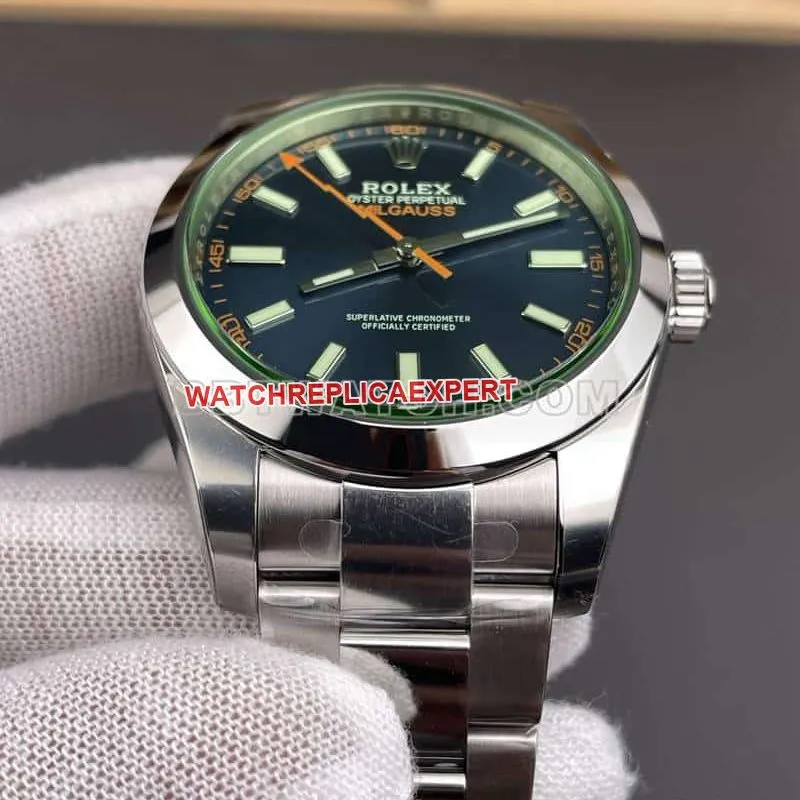 VSRolex magnetic type 1:1top-tier replicablue dial116400side live photo