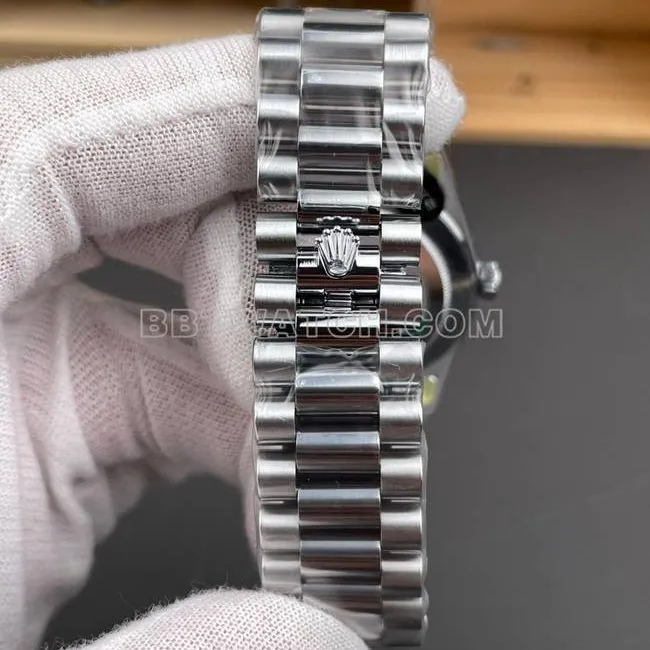 collectible watch CBD factory Day-DateRolex3255 mechanical ice blue dial40mmclasplive photos