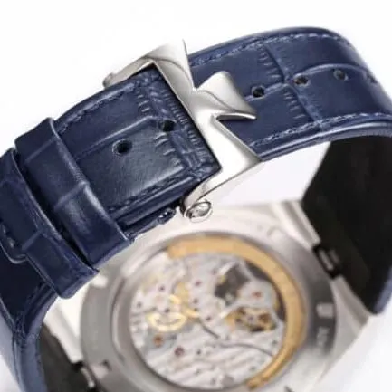 Top-tier BBR Vacheron Constantin Overseas Tourbillon, peak aesthetics, king of steel watches, blue dial, buckle photo