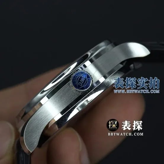 YL factory IWC Portugal top-tier 1:1high-quality watch men's Portuguese seven black dialleather strap pictures and prices clasplive photos