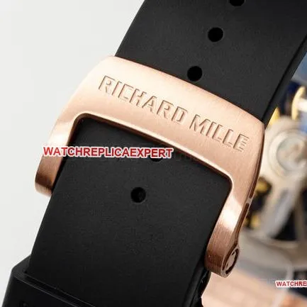 collectible watch Richard Mille hollow dialRM67-01side live photo