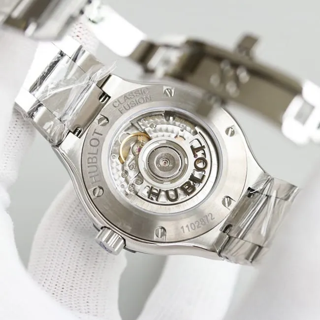 Top V3 Upgraded Hublot Big Bang Sang Bleu Series Tattoo Watch Front View